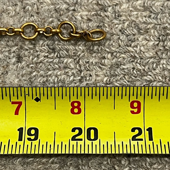 JCREW brushed gold necklace with tassels - Picture 8 of 9